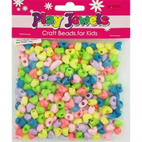 AussieSuperStore Jewellery Making Supplies Bead Plastic Heart 12mm Bead Plastic Heart 12mm | Jewellery Making Beads | Jewellery Making Supplies 9323823202200 PJV18007